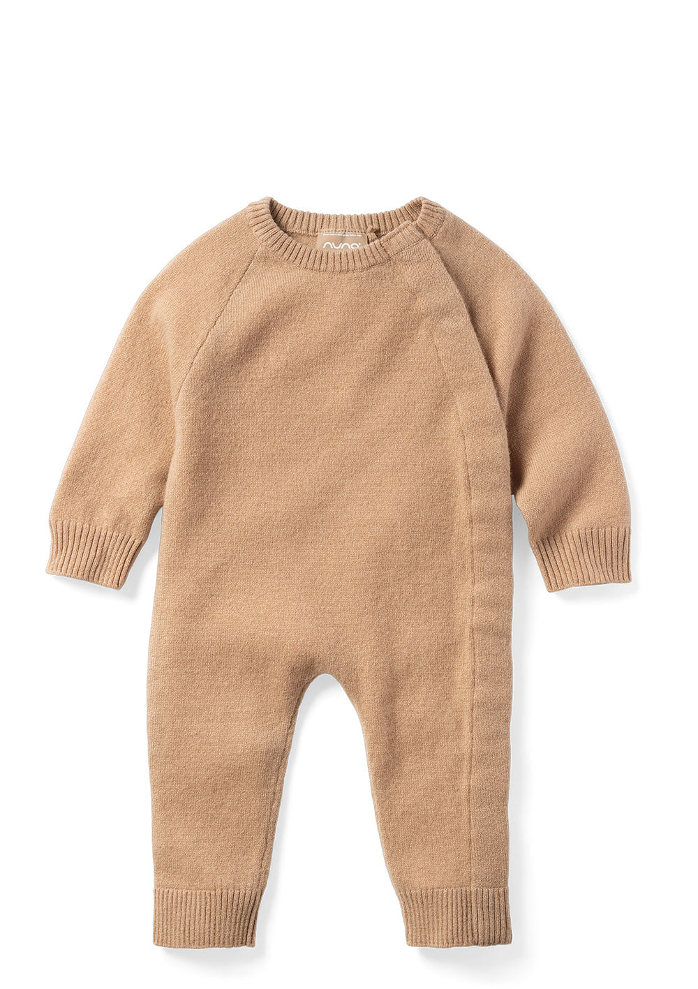 nuna Cashmere Strampler tan