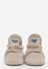 Baby Booties Teddy Beige