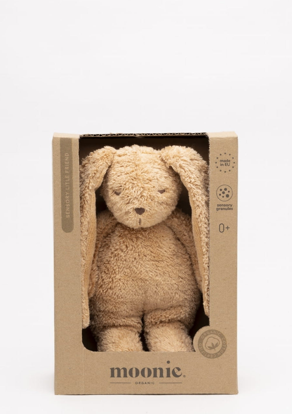 Moonie Hase 'Organic Sensory Little Bunny' cappuccino
