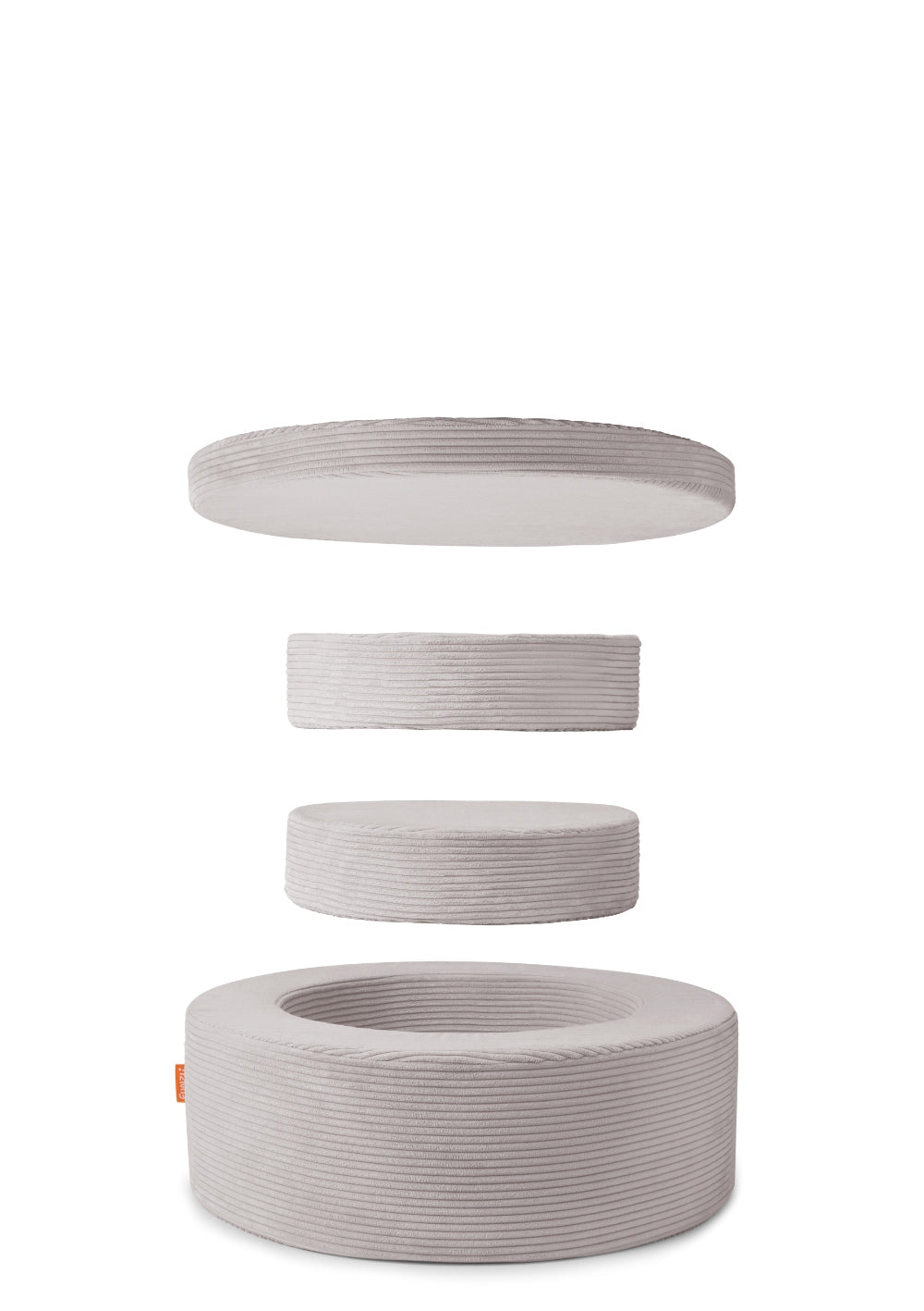 Funzy Donut Cord Koala Grau