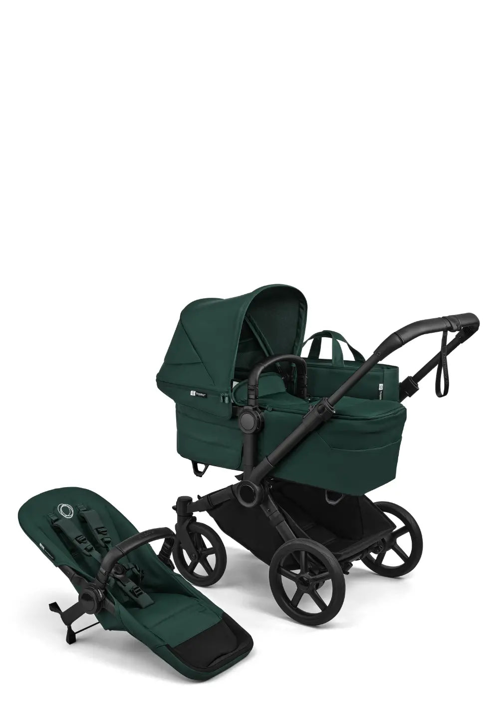 Bugaboo Kinderwagen-Set 'Donkey 6 Mono' Fern Green
