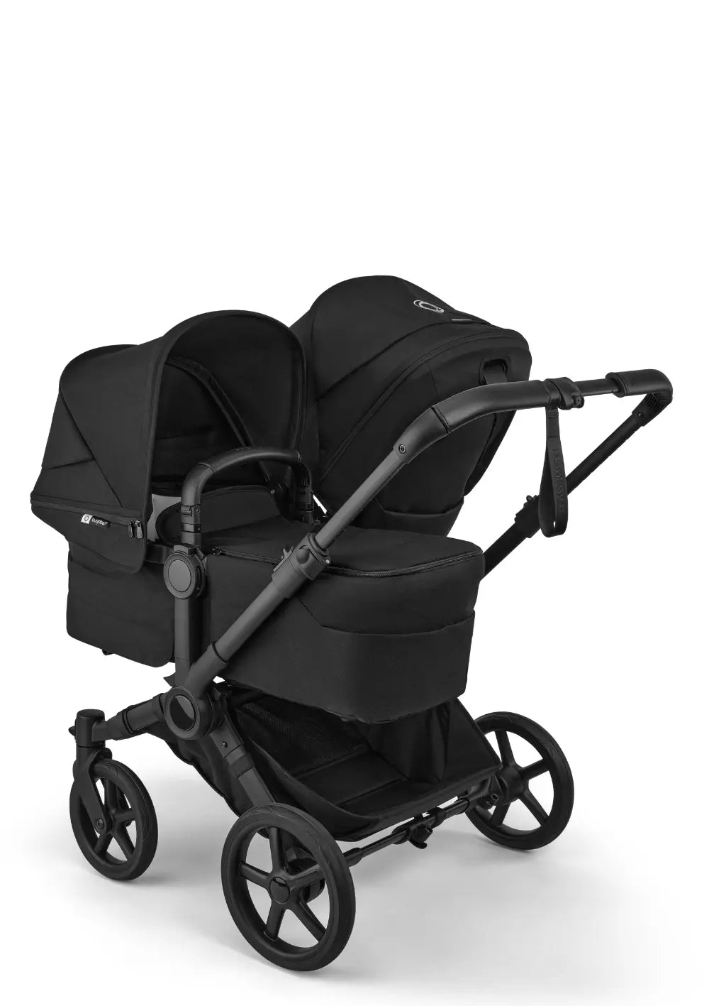 Bugaboo Geschwisterwagen 'Donkey 6 Duo' Heritage Black
