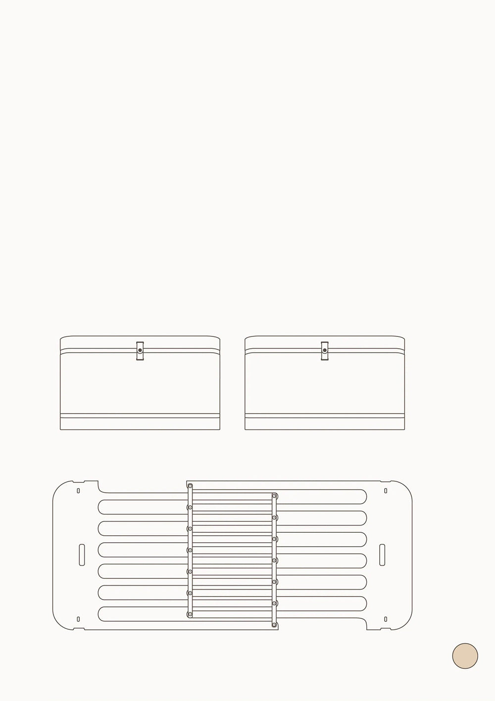 'Wood' Mini+ Geschwisterset Eiche (Ergänzung für Mini+ Basic)