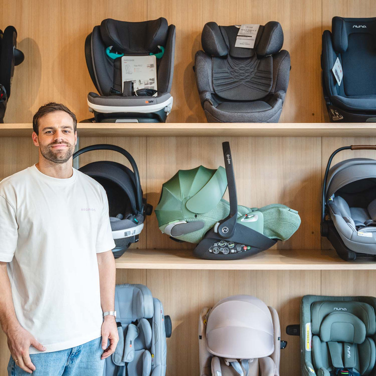 KIND DER STADT Bremen - Impressionen - Kindersitze von Cybex, BeSafe, Nuna
