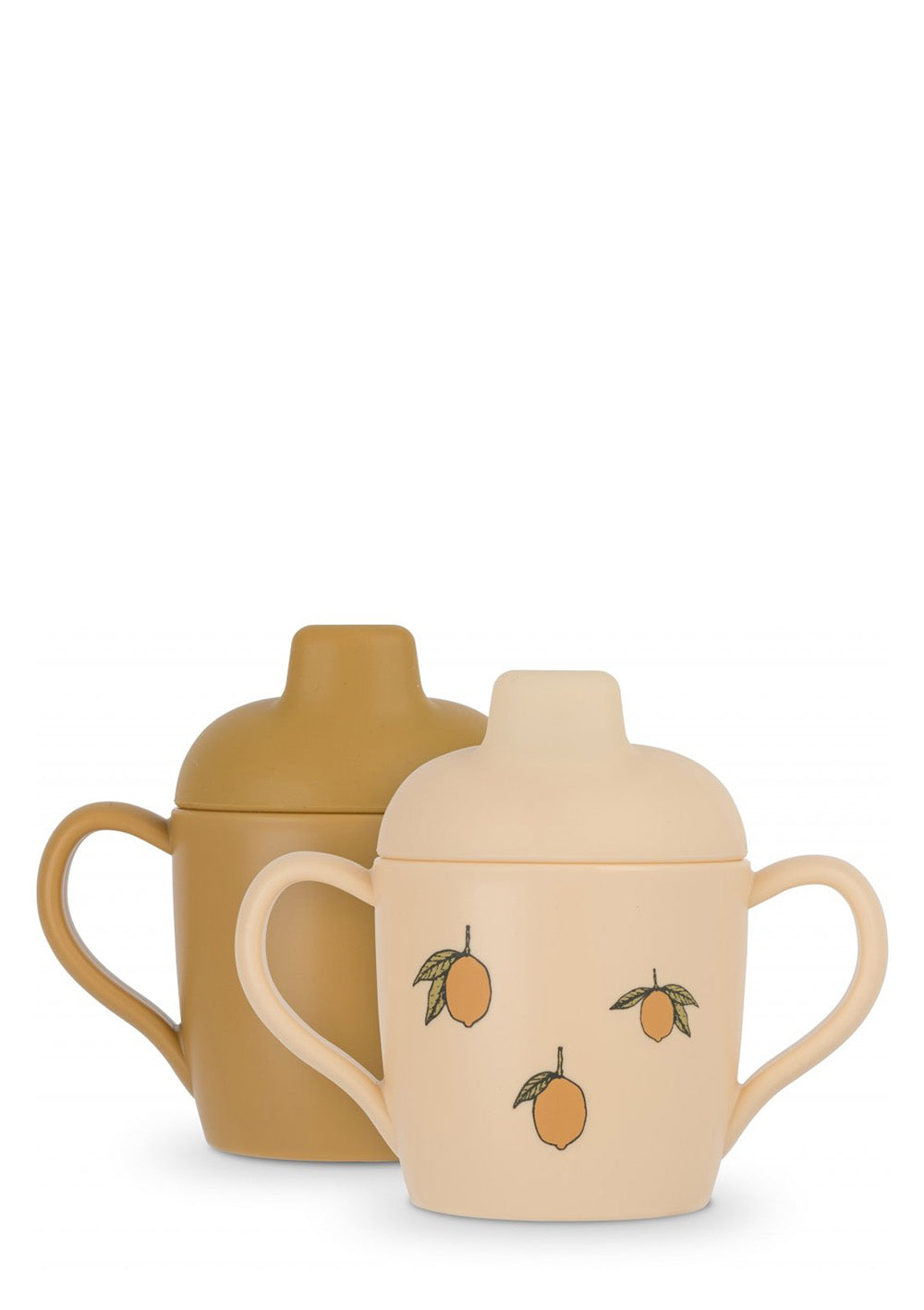 2er-Set Trinkbecher lemon
