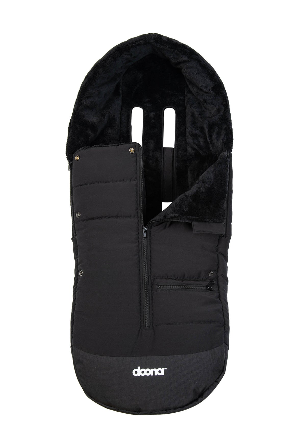 Doona Fußsack schwarz
