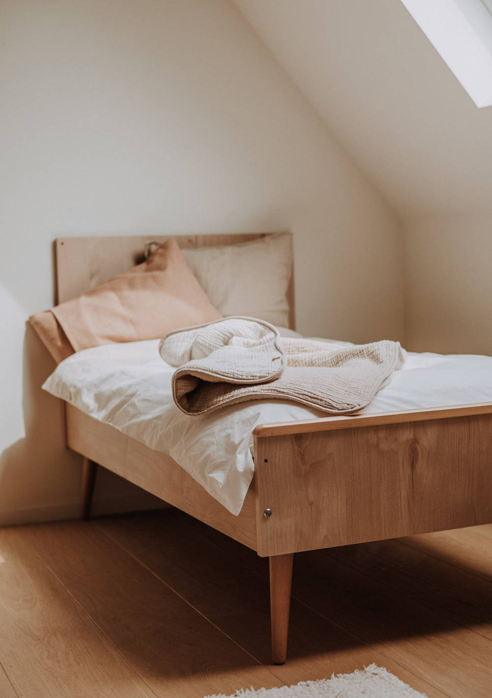 Babybett 'Cocoon' 140x70 cm Natural Oak